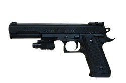 Пистолет с лазером P398+. 