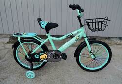 Велосипед Star Baby 18" светло-зелёный.